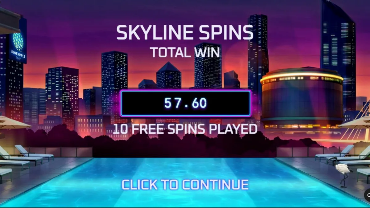 Tampilan visual slot Midnight Mirage dengan tema neon Miami Vice